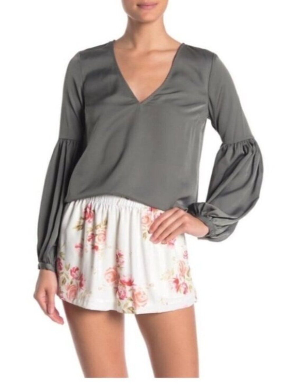 Revolve women’s Blouse Size XS Whimsigoth Dark Romance Business casual office